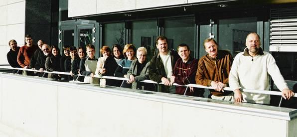 Gruppenfoto Lehrerteam 2004-2005